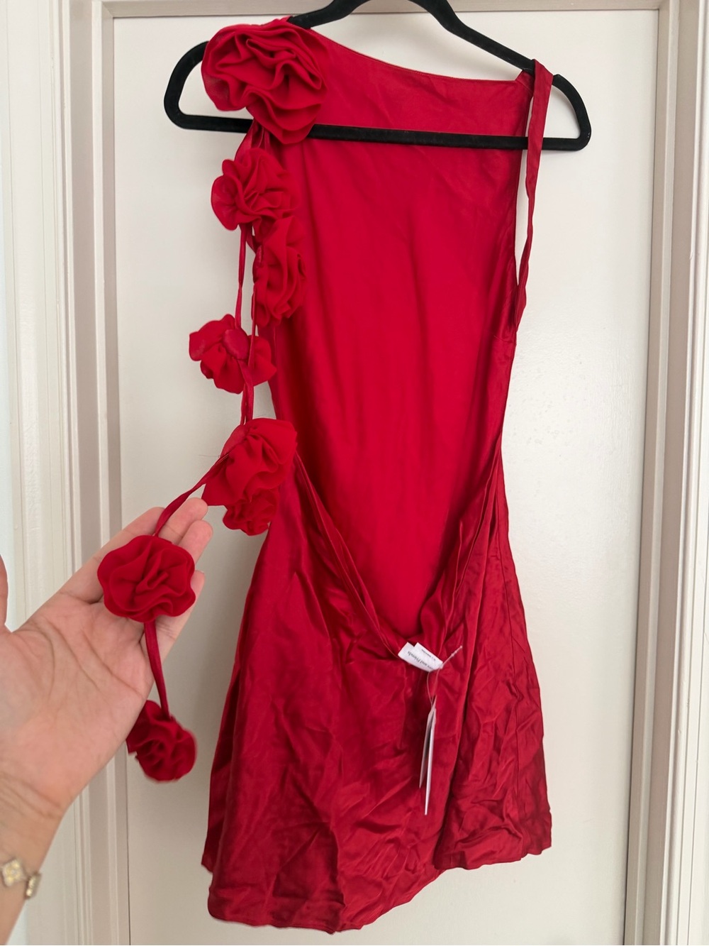 Lovers and Friends Mariam Mini Dress Red Mini Dress Size Medium NEW! With tags! - Picture 4 of 5